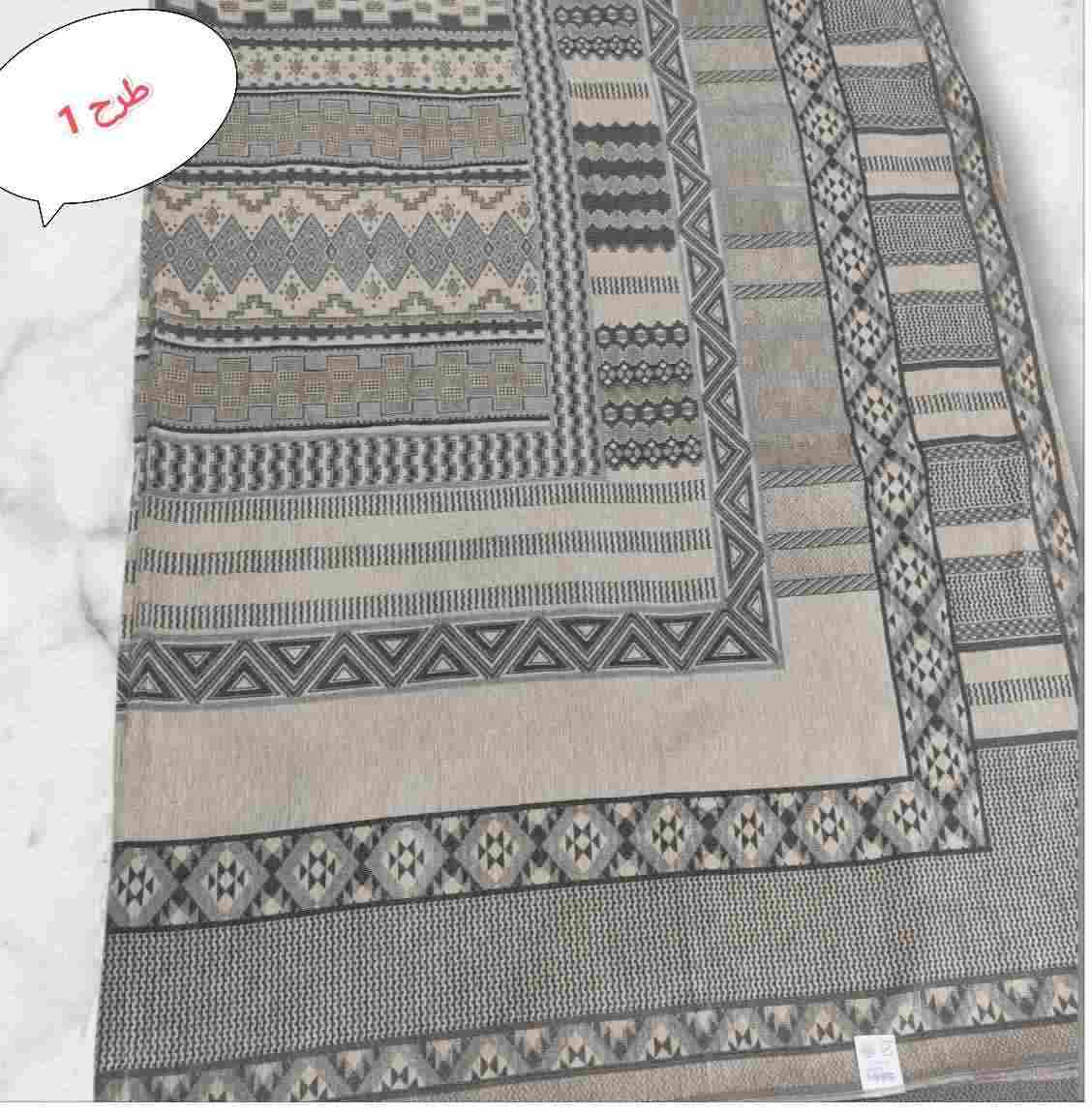 روفرشی دورو سیمین یزد سایز ۳ متری مخمل - Image 2