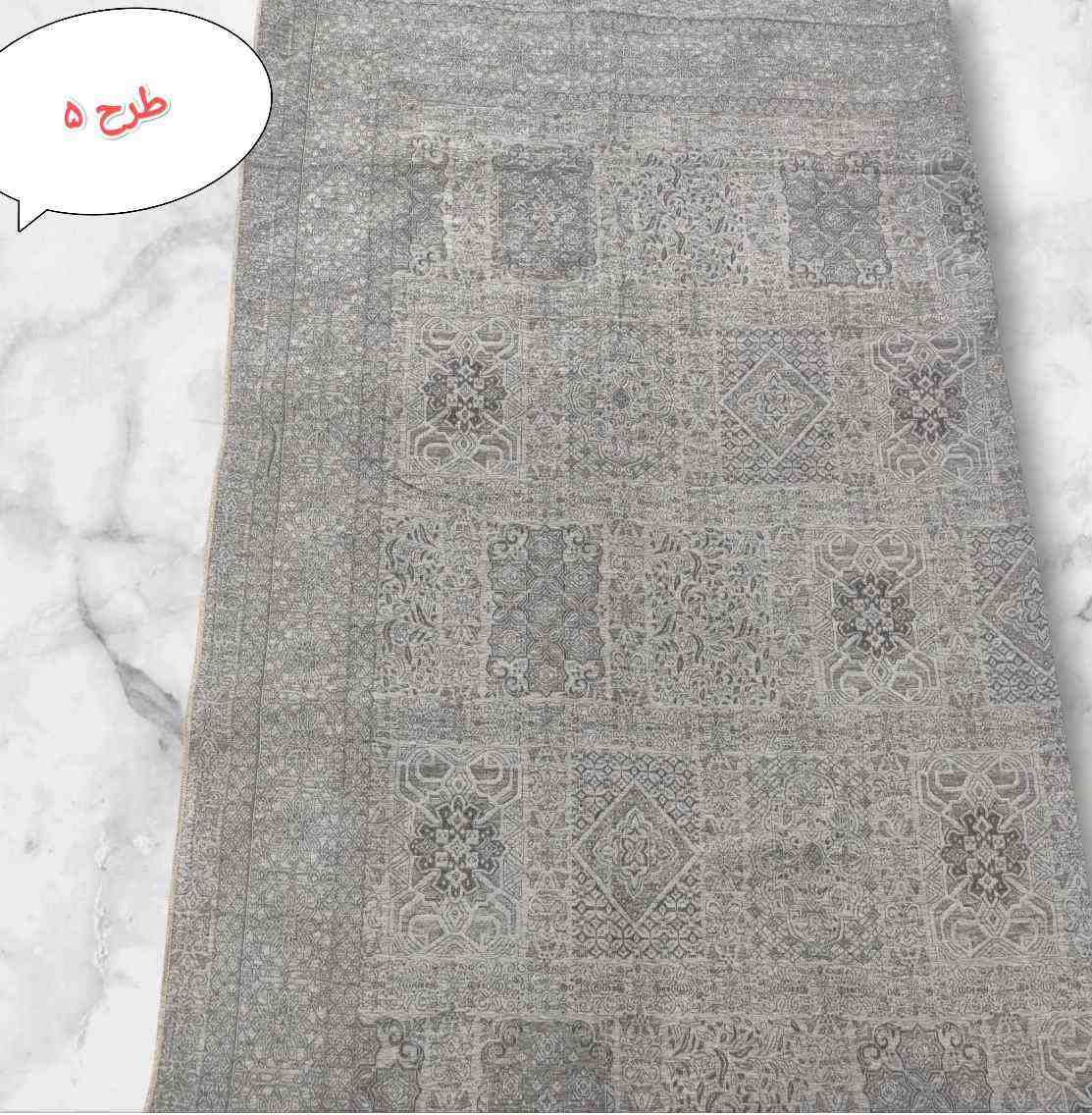 روفرشی دورو سیمین یزد سایز ۳ متری مخمل - Image 6