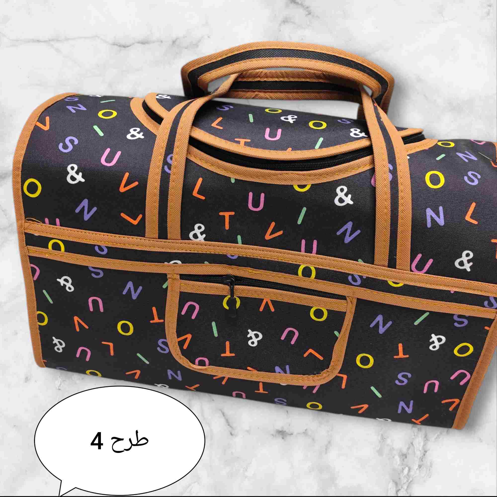 ست ساک مسافرتی ۳ عددی طرح سنتی - Image 4