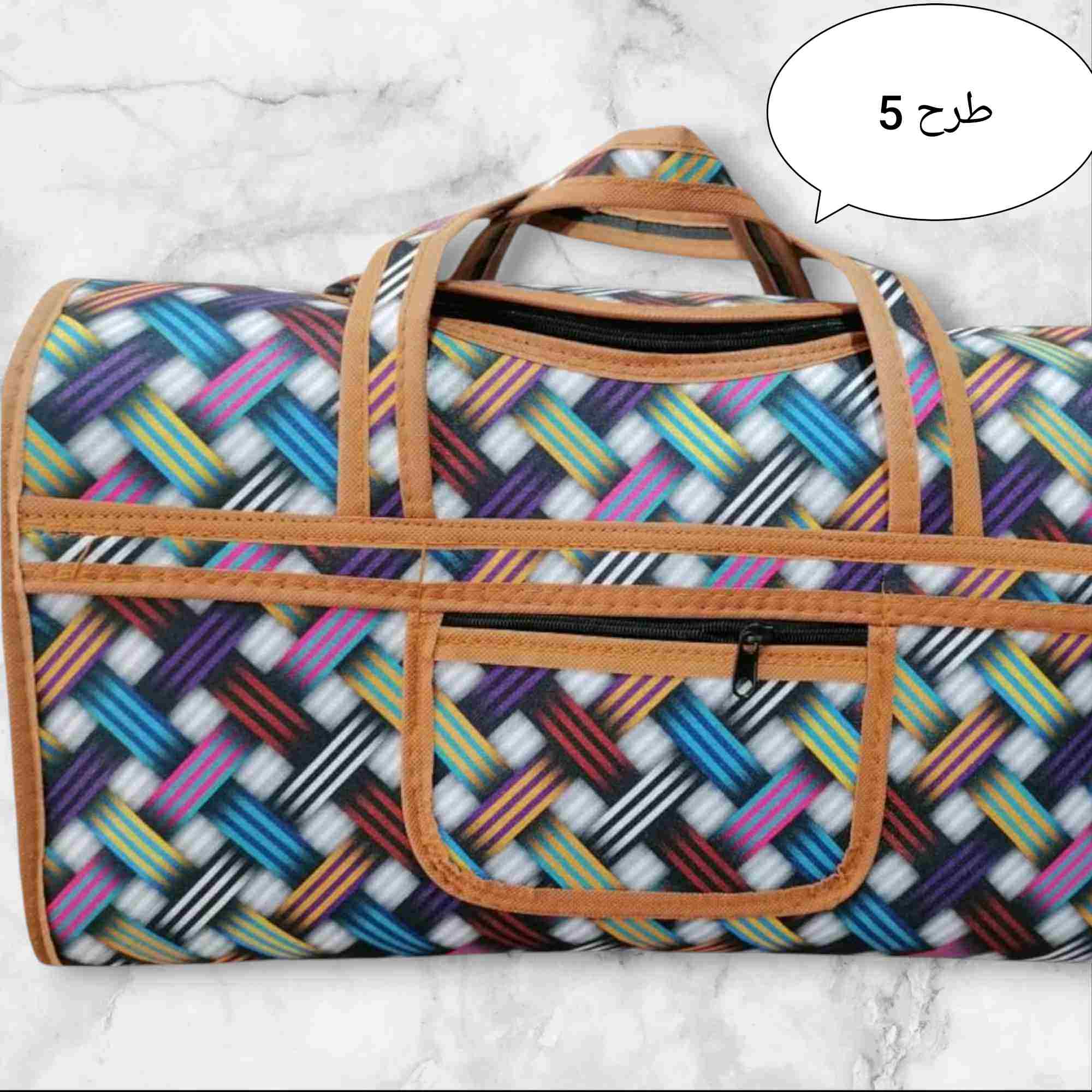 ست ساک مسافرتی ۳ عددی طرح سنتی - Image 10