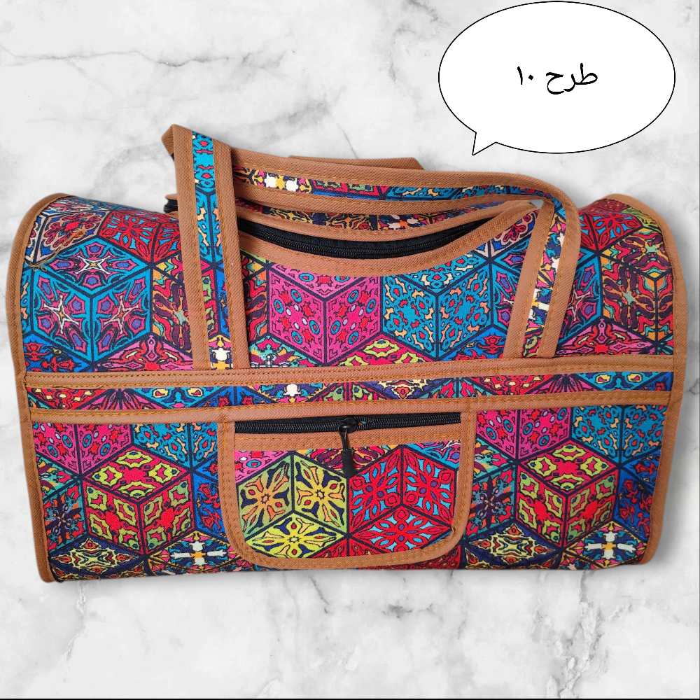 ست ساک مسافرتی ۳ عددی طرح سنتی - Image 9