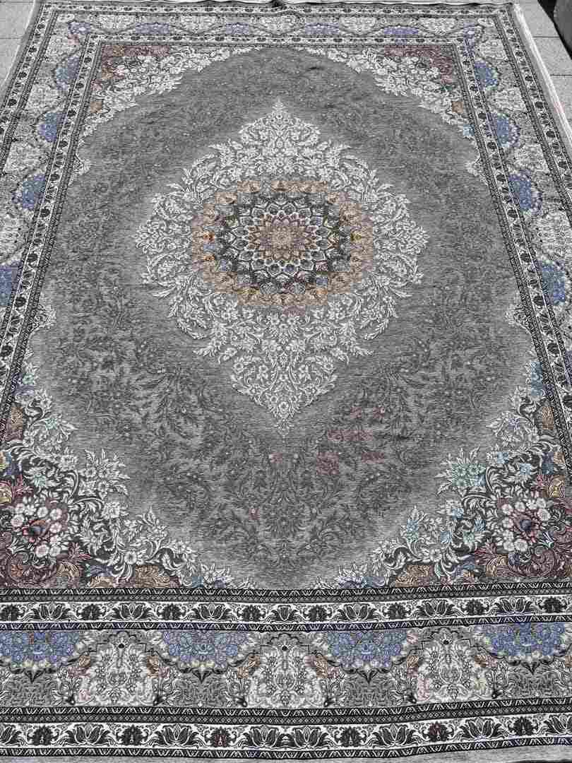 روفرشی مخمل ابریشم 12متری گل برجسته کد ۸۱۱سوپر گلشن یزد