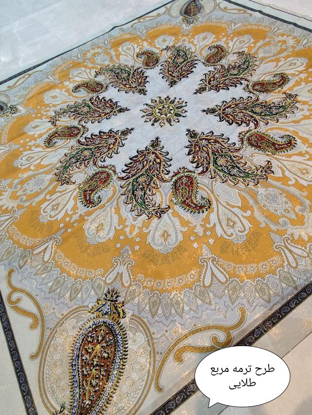 رومیزی پارچه ای شانل مربع ابعاد 140در 140 - Image 7