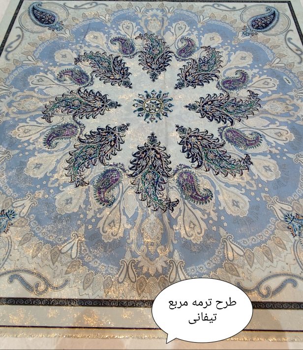 رومیزی پارچه ای شانل مربع ابعاد 140در 140 - Image 6