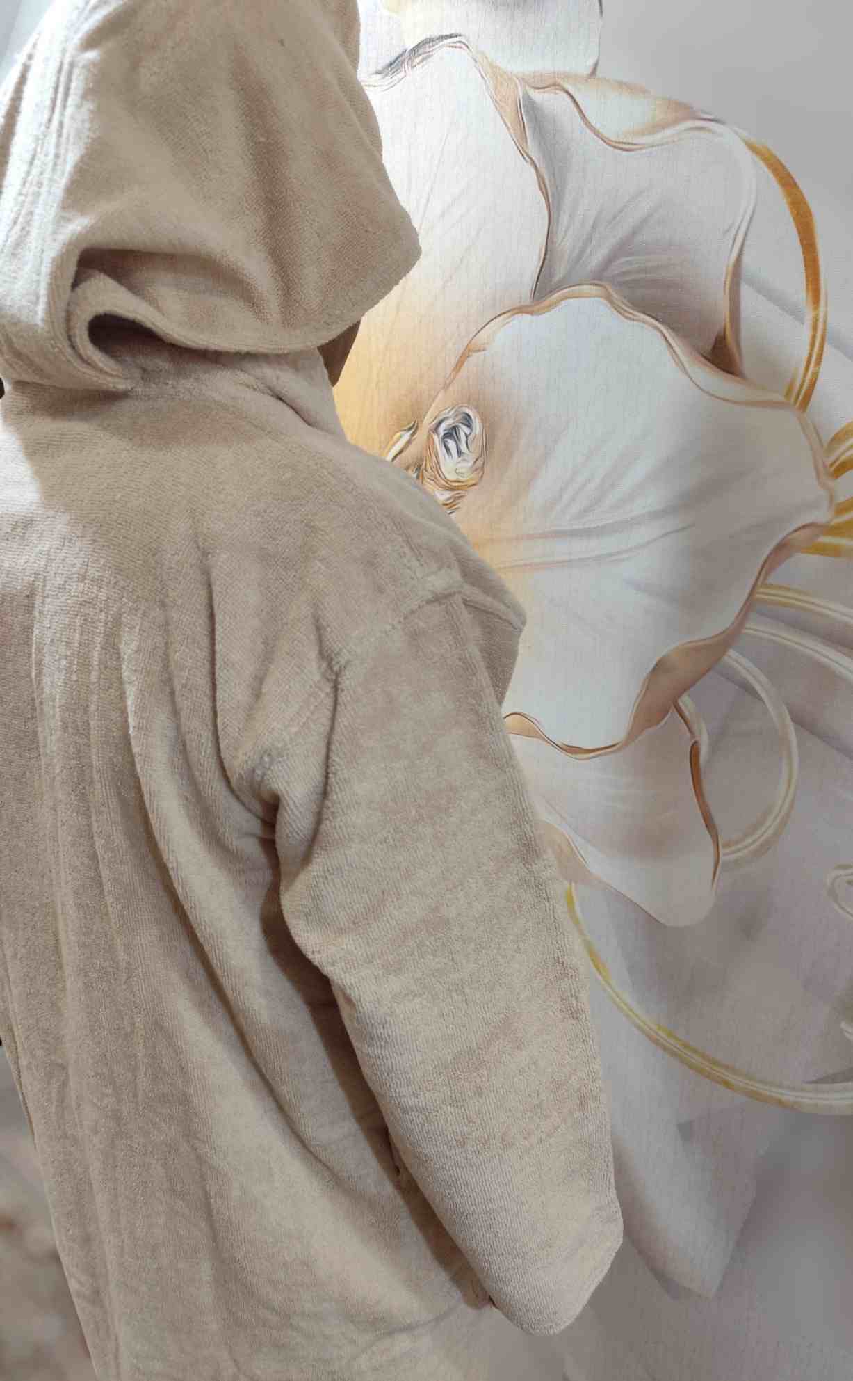 حوله تن پوش نخ پنبه تبریز سایز بزرگ ۱۳۵ - Image 3