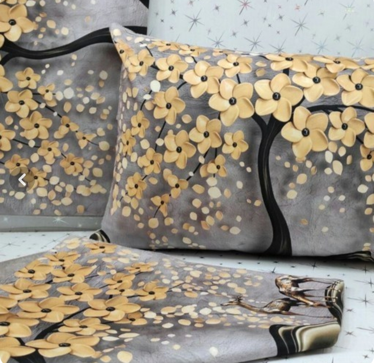 روبالشی مخمل سه‌بعدی 50×70 طرح‌های متنوع